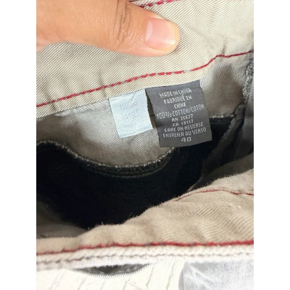 Marithe Francois Girbaud BLUE Brand X Short Mens 40 Gray Baggy Denim Shorts